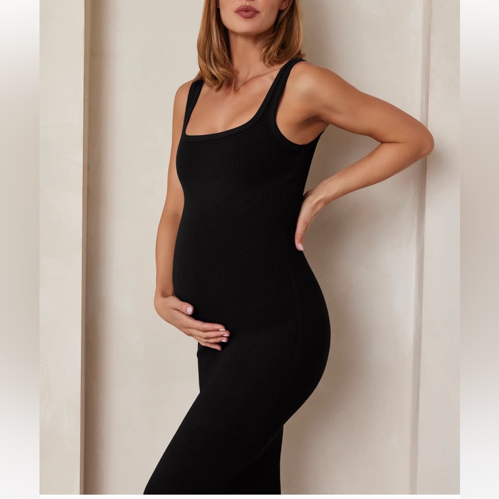 Bumpsuit Midi Dress